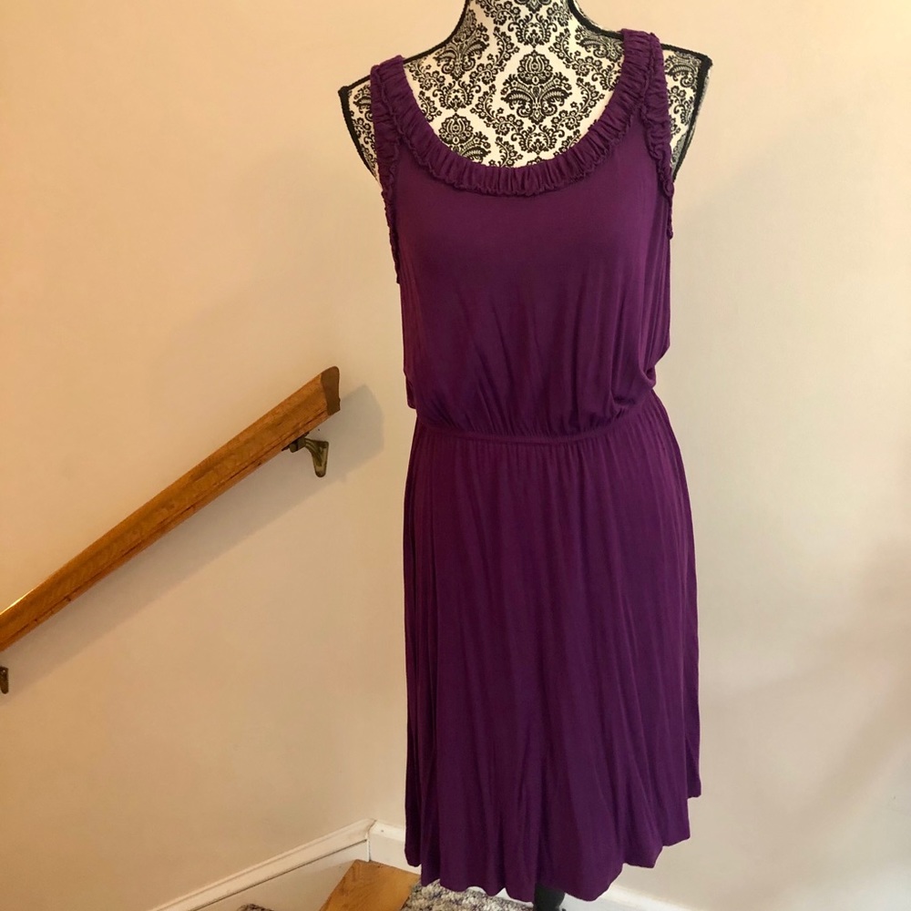 Ann Taylor LOFT Purple Dress!  🎉